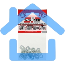 Шайба плоская М5 цинк. DIN 125 (уп.50шт) пакет Tech-Krep 103043