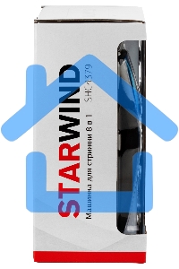 Машинка для стрижки Starwind SHC 4379 синий/черный 3Вт (насадок в компл:8шт)